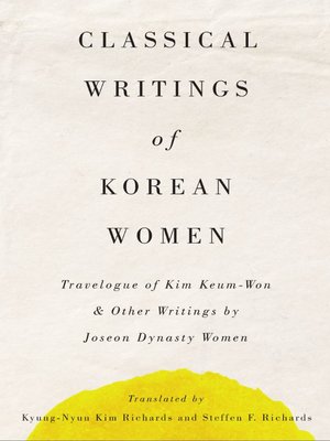 cover image of Classical Writings of Korean Women